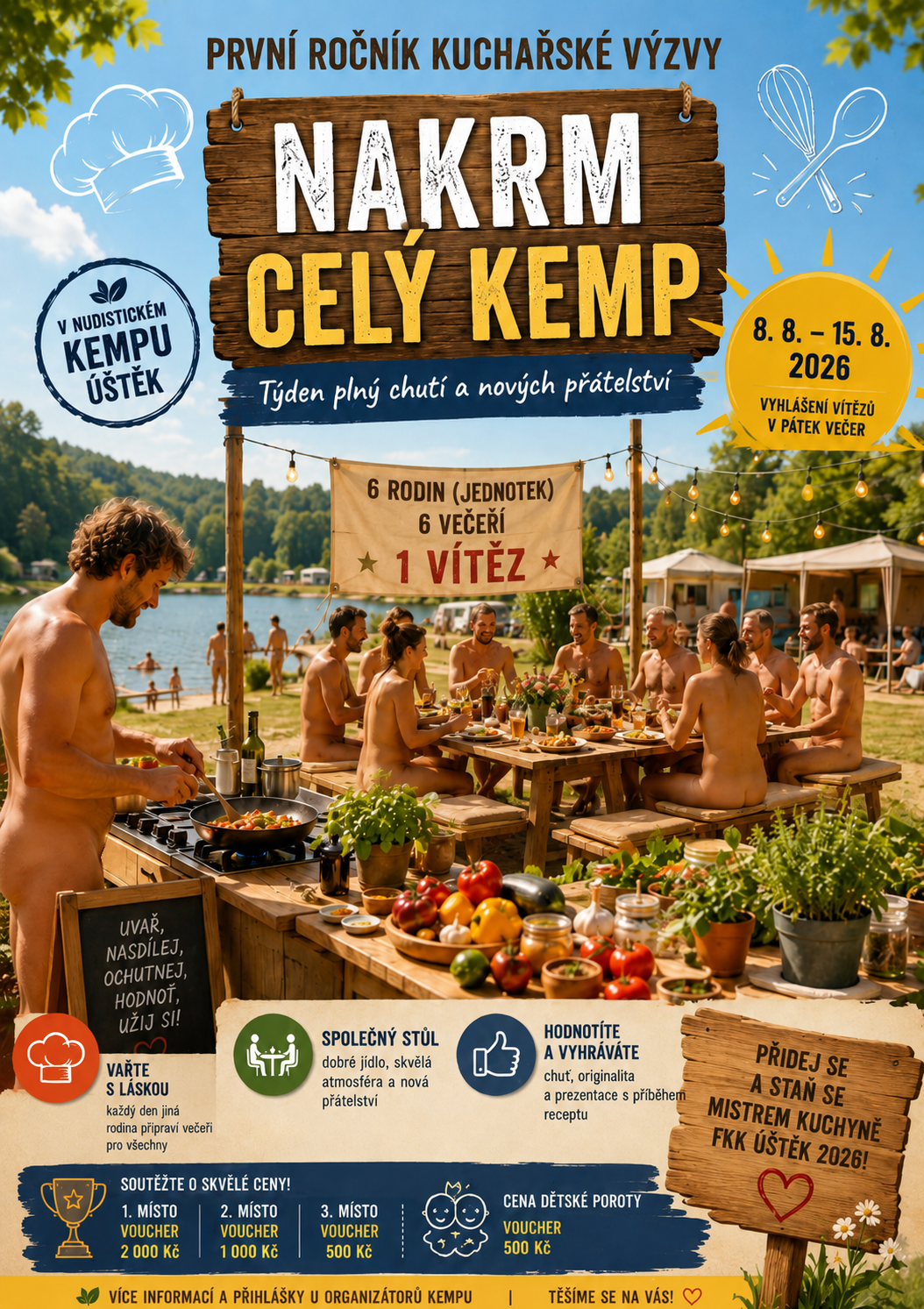 Kucha�sk� v�zva: Nakrm cel� kemp